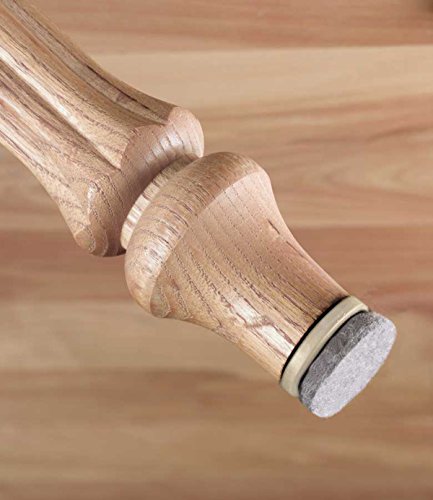Shepherd Hardware 9936 Nail On Furniture Glides with Felt Pads, 1-Inch and 1-1/2-Inch, 20-Count, Almond