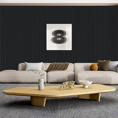 TO-TH Large Acoustic Panels Noise Reducing Sound Wall Panel 10 Pack, Black - color: Black, size: 10 pcs - 47.2'' * 23.6''