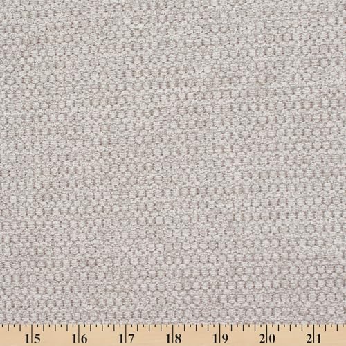 Textured Chenille Jacquard Upholstery Heavy Duty Polyester 58" Fabric by The Yard (Moss Grey, 1 Yard) - color: Moss Grey, size: 1 Yard