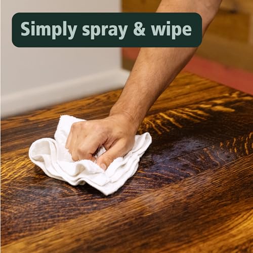 Rubio Monocoat Refresh Eco, 500 ft² | Clear Wood Maintenance Spray for Indoor Use | Ready-to-Use Treatment for Wood Tables, Cabinets & Furniture Treated with Oil | 0.5 Liter - size: 0.5 liters