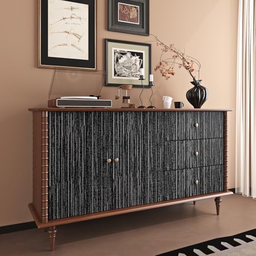 Livelynine 15.8x394 Black Textured Wallpaper Peel and Stick Waterproof Black and White Grasscloth Wall Paper for Bathroom Accent Covering Fabric Vinyl Embossed Textured Contact Paper Renter Friendly - color: Black Grasscloth, size: 15.8" x 394"
