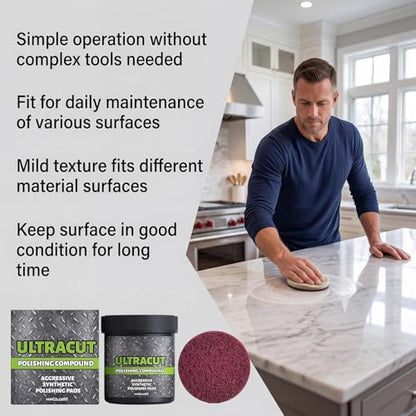 Natural Wood Furniture Wax, 100g Gentle Repair Polished, Hardwood Restoration Cream, Cabinet Shine Solution, Wood Floor And Table Surfaced Protection