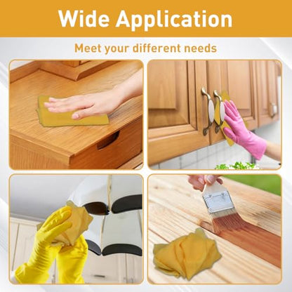 4 Pack Tack Cloth, Dusting Cloths, 35.4x17.7 Inch Dust Rags for Woodworking, Automotive, Cleaning, Polishing (4)