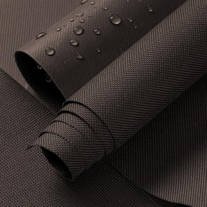 ANMINY 100% Waterproof Fabric Marine Canvas, 58"W 600D, 25 Yards Dark Brown - color: Dark Brown, size: 25 Yards