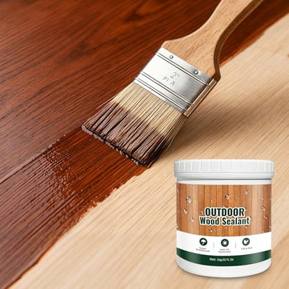 Penetrating Wood Stain and Sealer in One with Polyurethane - 32 oz & Red - color: Red, size: 32 oz