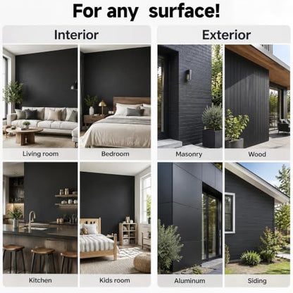 Chalkboard Paint Black Chalk Board Paint for Wall, Wood, Metal, Glass, Plaster Boards Sign, Frame or Any Surface, Use with Chalk Pen Wet Erase, Non-Toxic, Quick-Dry, 32Oz Cover 100 sf - size: 32 Fl Oz (Pack of 1)