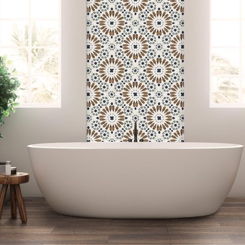 Peel and Stick Backsplash Tile Sticker, 5.91x11.81 inch, 15pcs - color: Fg-l51-hzw, size: 5.91 x 11.81 inch