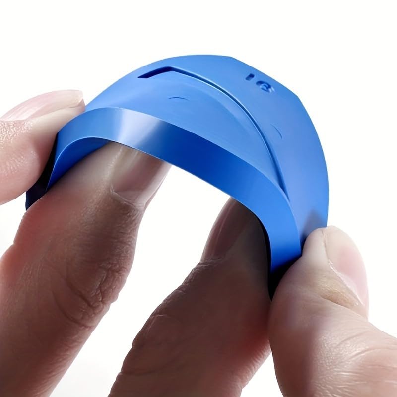 4PCS Silicone Sealant Applicator 4pc Multi-Function Manual Caulking Tool Easy Application Durable For Bathroom Kitchen Tile, Blue - color: Blue