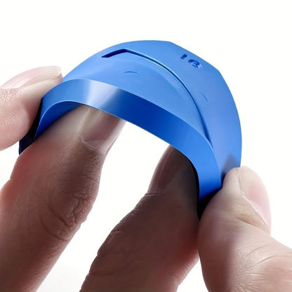 4PCS Silicone Sealant Applicator 4pc Multi-Function Manual Caulking Tool Easy Application Durable For Bathroom Kitchen Tile, Blue - color: Blue