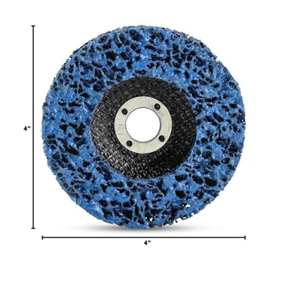 BHA 4" x5/8" Easy Strip Discs for Paint & Rust Removal - 5 Pack - style: 4” x 5/8”