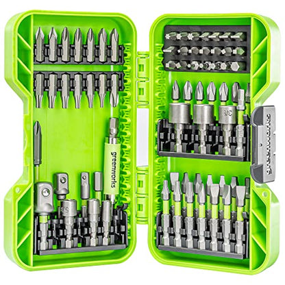 Greenworks 70 Piece Impact Rated Driving Set - size: Tool Only(70-Piece Accessories)