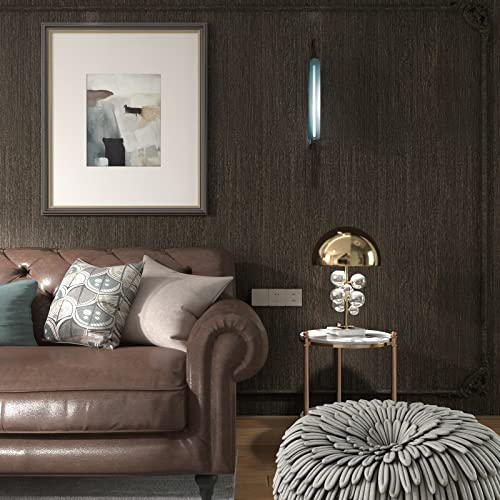 VIOPVERY Contact Paper 15.7"x197" Wood Wallpaper Peel and Stick Brown Wood Grain Wall Paper Waterproof Easily Removable Self-Adhesive Film Wall Covering for Kitchen Countertop Home Decor