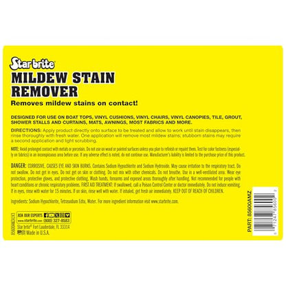 STAR BRITE Mold & Mildew Stain Remover + Cleaner - style: 128 Oz Gallon