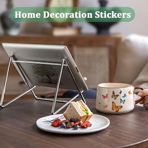 WANDIC 3 Sheets Rub on Transfer Stickers, Tree of Life Pattern Furniture Transfers Book Tree Butterfly Transfers Decal for Photo Albums Scrapbooking,15 * 30cm - color: Tree