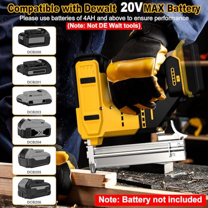 18 Gauge Cordless Brad Nailer for Dewalt 20V MAX Battery (No Battery)