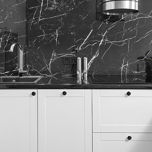 Kitchen Cabinet Knobs Single Hole Knobs-Matt Black Furniture Handle, Drawer Knobs Dresser Handles Modern Cabinet Pulls,10 Pack - color: Matt Black, size: 10 Pack (Single Hole Knob)