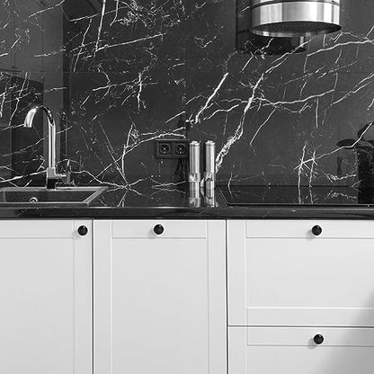 Kitchen Cabinet Knobs Single Hole Knobs-Matt Black Furniture Handle, Drawer Knobs Dresser Handles Modern Cabinet Pulls,10 Pack - color: Matt Black, size: 10 Pack (Single Hole Knob)