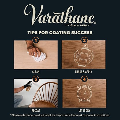 Varathane Satin Interior Polyurethane Spray - size: Spray (Pack of 1), style: Satin