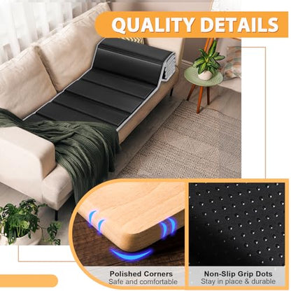 LAVEVE Heavy Duty Couch Cushion Support 81"x25" & 45"x25"- Sectional Couch - size: 81"x25" & 45"x25"- Sectional Couch