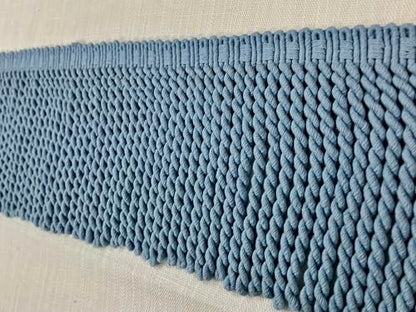 French Blue Bullion Fringe Trim BUF-6-C/41 Width of 6" Upholstery/Drapery/Interior Design/Home Furnishing/Linen