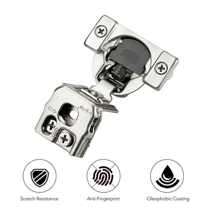 Ravinte 1-5/16 Inch Overlay Soft Close Hinge Kitchen Cabinet Hinges 2 Pack - size: 1-5/16 inch Overlay