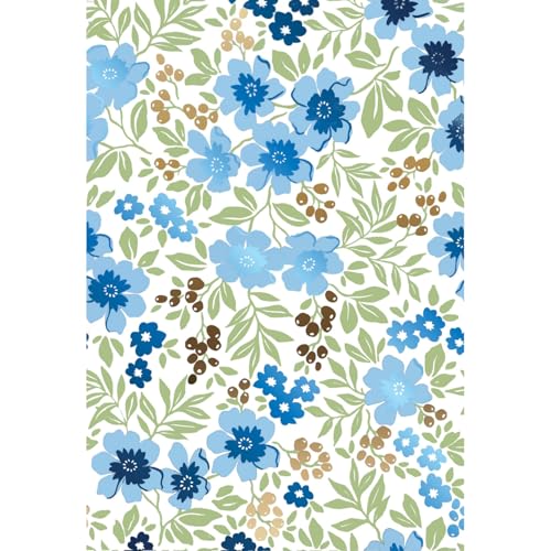 Main Street Peel and Stick Wallpaper Sheets, Friendly Flowers, 12-Pack - style: Friendly Flowers Design SCF