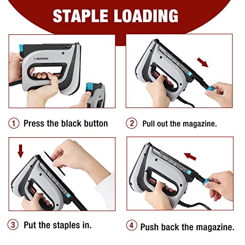 Arrow Electric Staple Gun Kit with 3750 Pieces T50 Staples, T50ACD