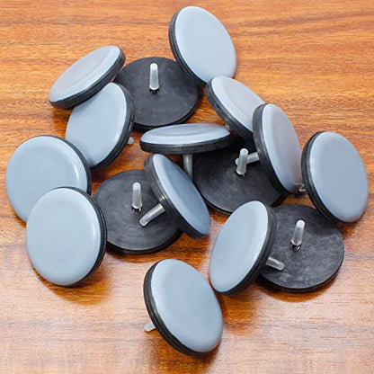 16Pcs 1-1/2 Inch Nail On Furniture Sliders