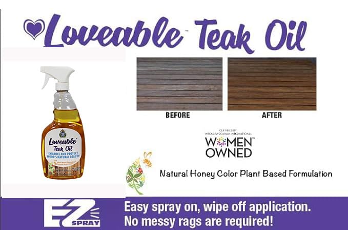 EcoDecors Teak Oil Spray With Teak Sealer Combo Pack - style: Teak Oil - Sealer Combo