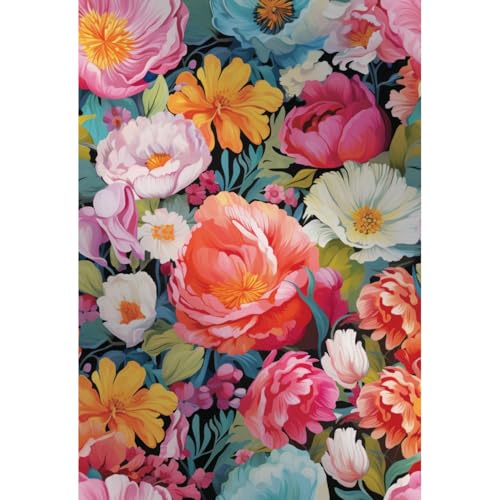 Main Street Peel and Stick Wallpaper Sheets, Vibrant Flowers, 12-Pack - style: Vibrant Flowers Design SCF