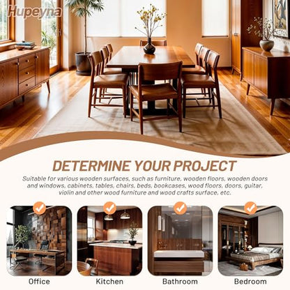 Hupeyna Wood Repair Kit, Wood Furniture Repair Kit - Walnut Series - color: Walnut Series