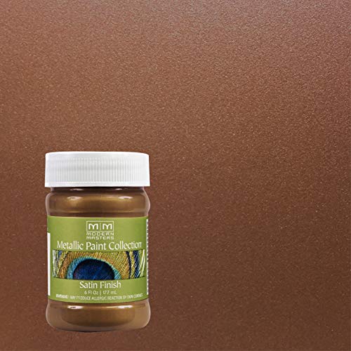 Modern Masters Satin Antique Bronze Metallic Paint - color: Satin Antique Bronze, size: 6 Fl Oz (Pack of 1)