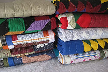Vuwuma LENAILIN 72 x 96 Inch Natural Cotton Quilt Batting, Twin - size: 72" x 96"