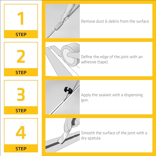 SIKA Sikacryl Ready-Mix Concrete Repair Patch, Gray, Textured, 1 qt, 1-Pack - color: White
