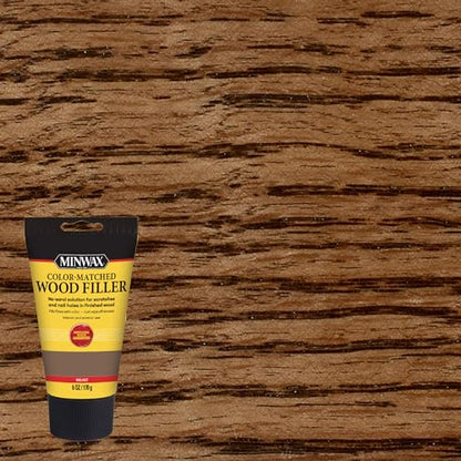 Minwax Color-Matched Wood Filler, Walnut, 6 oz (Pack of 2) - size: 6 oz. (Pack of 2)