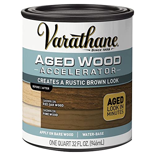 Varathane Aged Brown Wood Accelerator - color: Aged Brown, size: Quart (Pack of 1)
