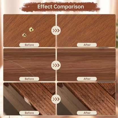 Wood Repair Crayons – 24 Colors, Scratch Filler for Floors & Furniture