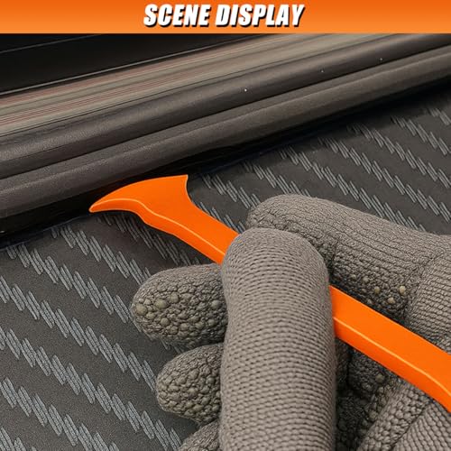 4PCS Car Vinyl Wrap Scraper Tool, Double Axe - size: Double Axe