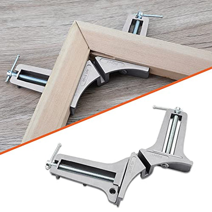 PONY 2-Pack 90 Degree Corner Clamps, 3" Max Opening, 200 lbs Clamping Force