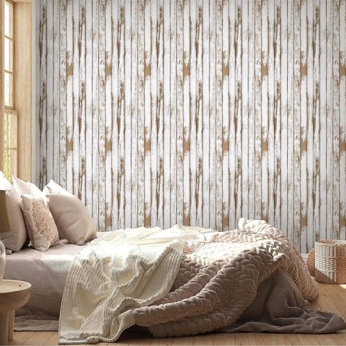Commomy Faux Wood 3D Peel and Stick Wall Stickers,Thin Urltra PVC - 12 pcs - color: ‎‎Large Wood-A