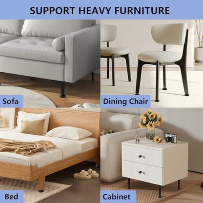 4 Pack Adjustable Leveling Feet, Furniture Levelers Table Feet