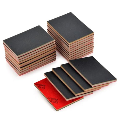 MAXMAN Sanding Sponge Set, 800-1000 Grit Foam, Wet/Dry Sandpaper for Wood - style: 800-1000 Grit