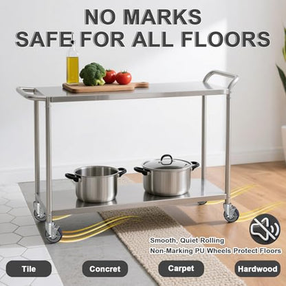 4 Inch Expanding Stem Caster Set of 4 for Stainless Steel Table - style: 4 Inch