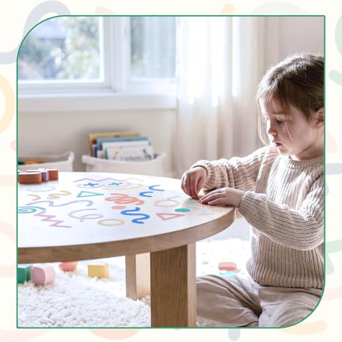 200 Pcs Geometric Wall Decals for Playroom Decor - style: Geometric Lines