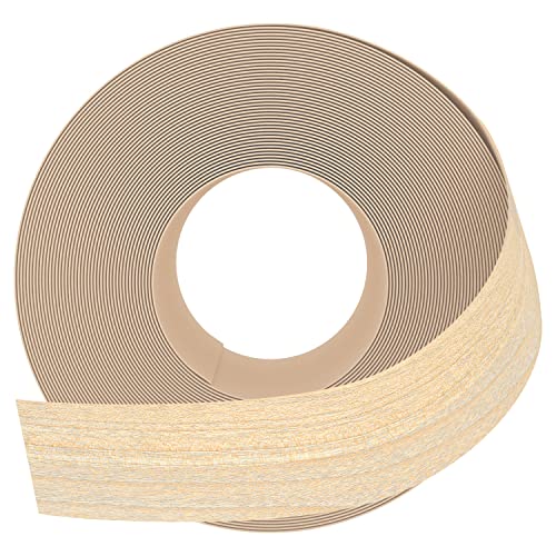 GSCIT Club Maple Edge Banding, 1 1/2 inch x 250ft roll of Veneer Plywood Edge Banding Preglued Flexible, Wood Tape Banding for Cabinet Repair - color: Maple, size: 1 1/2"x 250ft