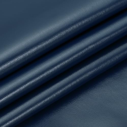 PATIKIL 29x17x0.03 Inch PU Leather Sheets, Soft Colored Faux Cowhide Grain PU Leather Sheet Repair Fabric Patch for Book Binding, Repairing, Crafting, Sewing, Cyan - color: Cyan