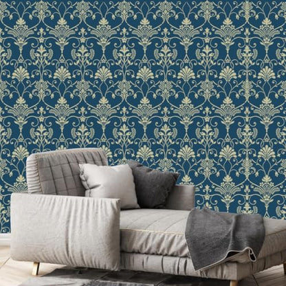 Damask Stencil Wall Stencils for Painting Large Pattern 12" - style: Damask