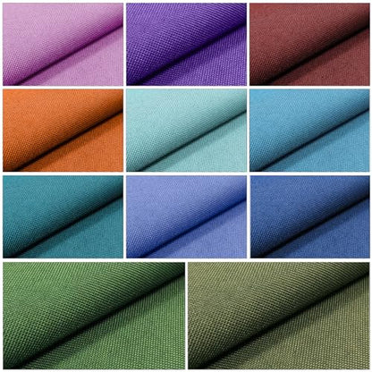 BECHAEO Waterproof Upholstery Canvas Fabric by the Yard, Sky Blue - color: Sky Blue, size: 1 Yard 58" x 36" (Pre-cut)