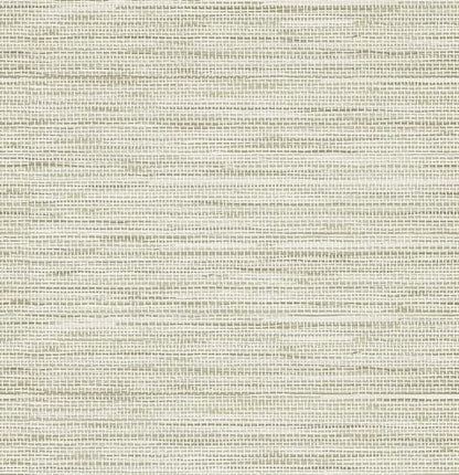HueBurst Grasscloth Peel and Stick Wallpaper 17.3" x 197" Renter Friendly, Cream Textured Grassweave Wallpaper Self Adhesive Removable for Bathroom Bedroom - color: Cream, size: 17.3" x 197"