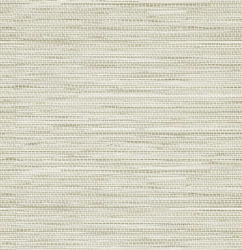 HueBurst Grasscloth Peel and Stick Wallpaper 17.3" x 197" Renter Friendly, Cream Textured Grassweave Wallpaper Self Adhesive Removable for Bathroom Bedroom - color: Cream, size: 17.3" x 197"